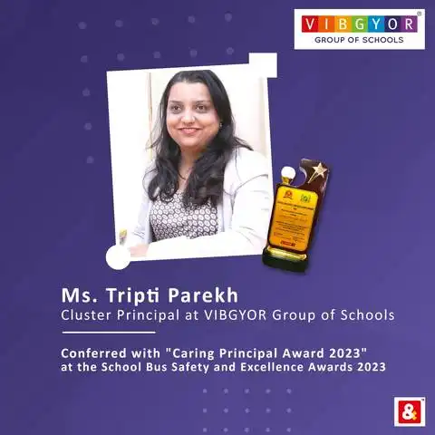 Caring Principal Award 2023 at The School Bus Safety and Excellence Awards 2023