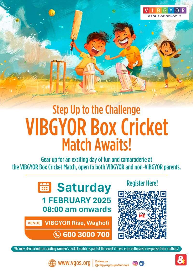 VIBGYOR Box ticket, Wagholi artwork