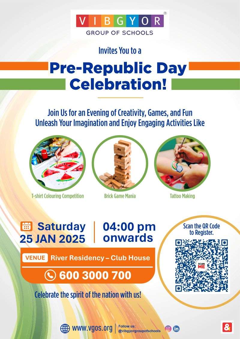 Pre Republic Day Celebration artwork