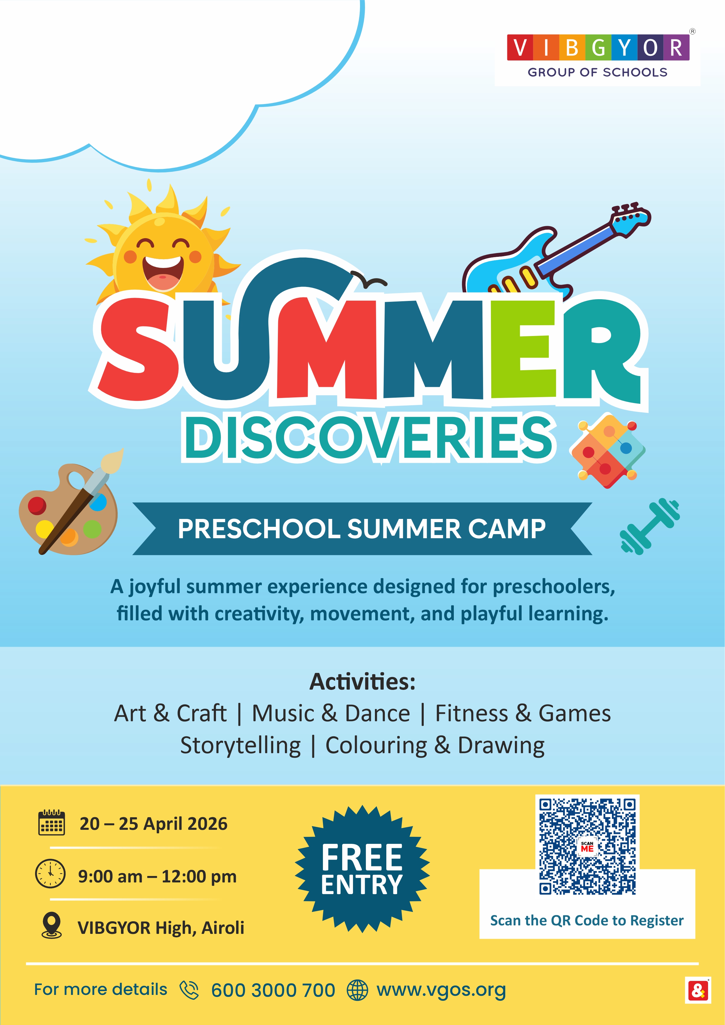 Summer Camp, Airoli artwork