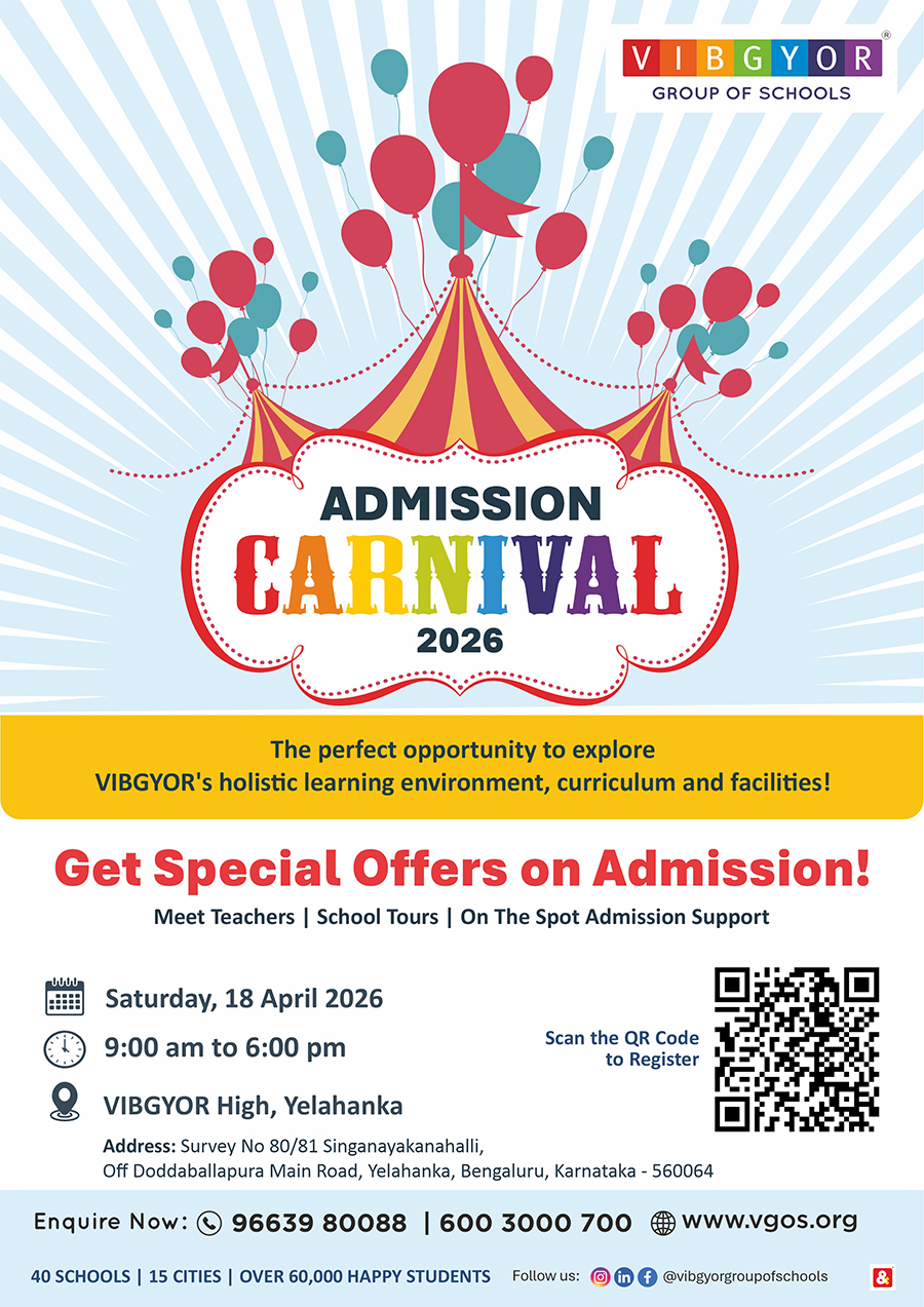 Admission Carnival, Yelahanka artwork