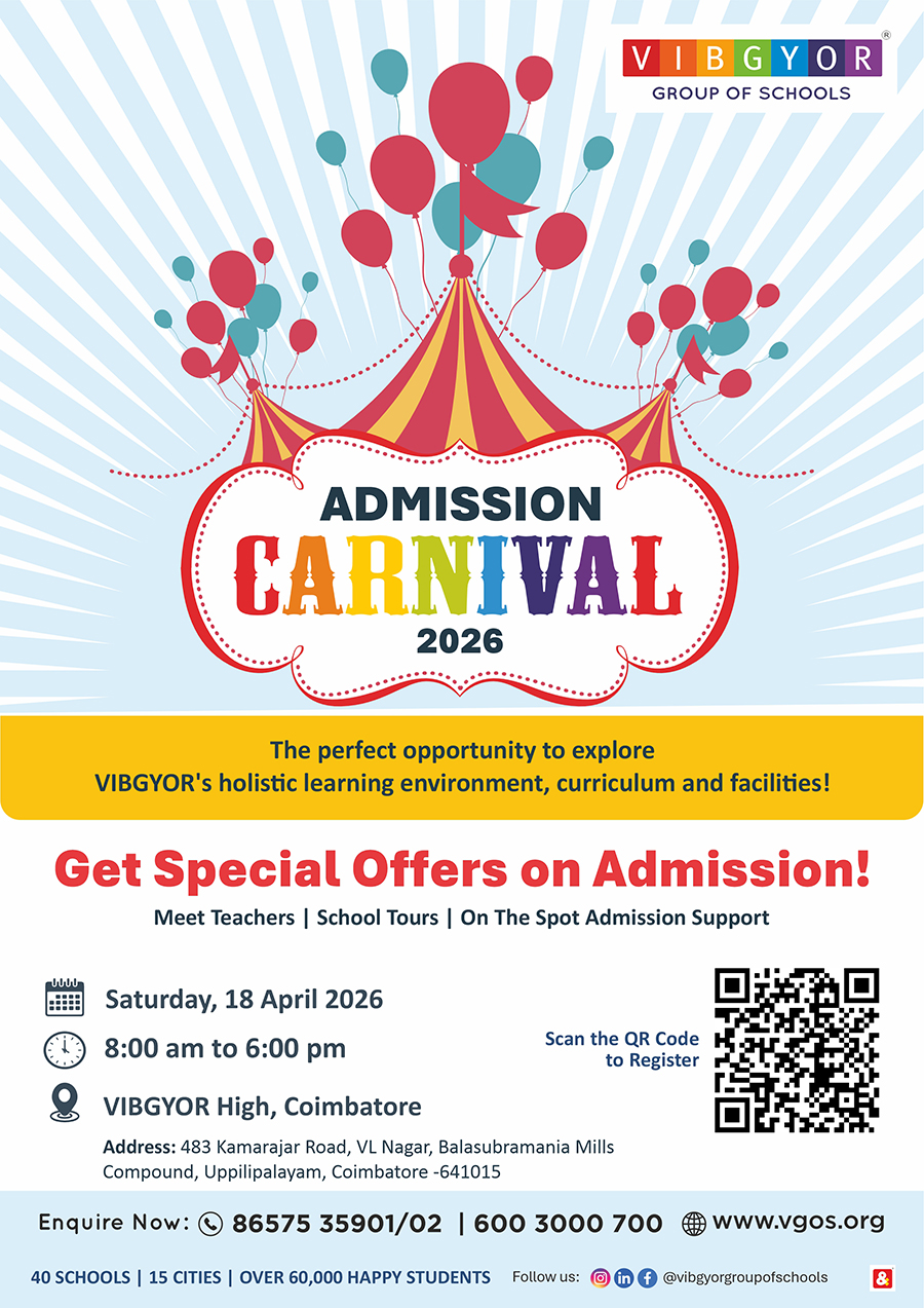 Admission Carnival, Coimbatore artwork