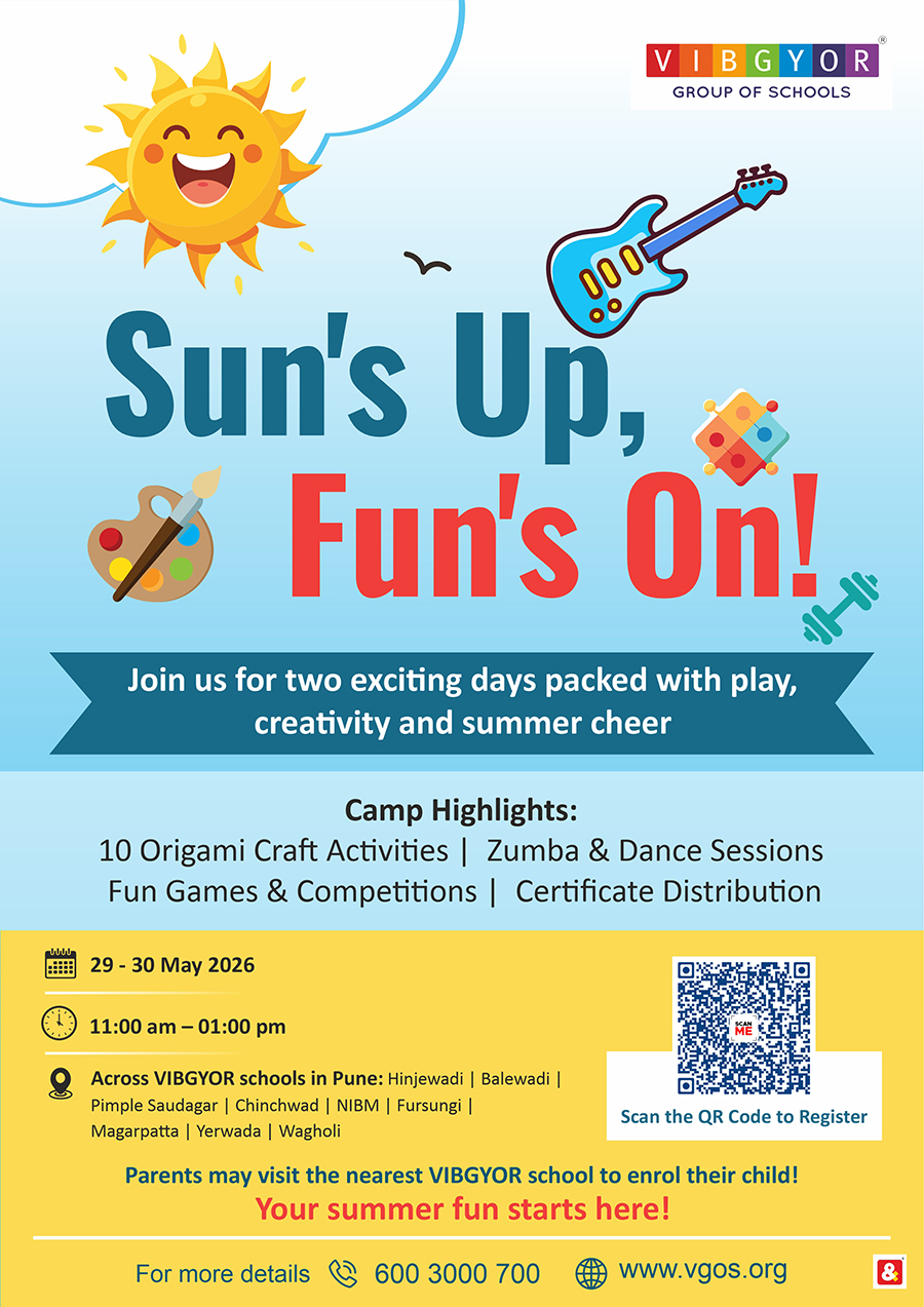Sun's Up, Fun's On!, Pune artwork