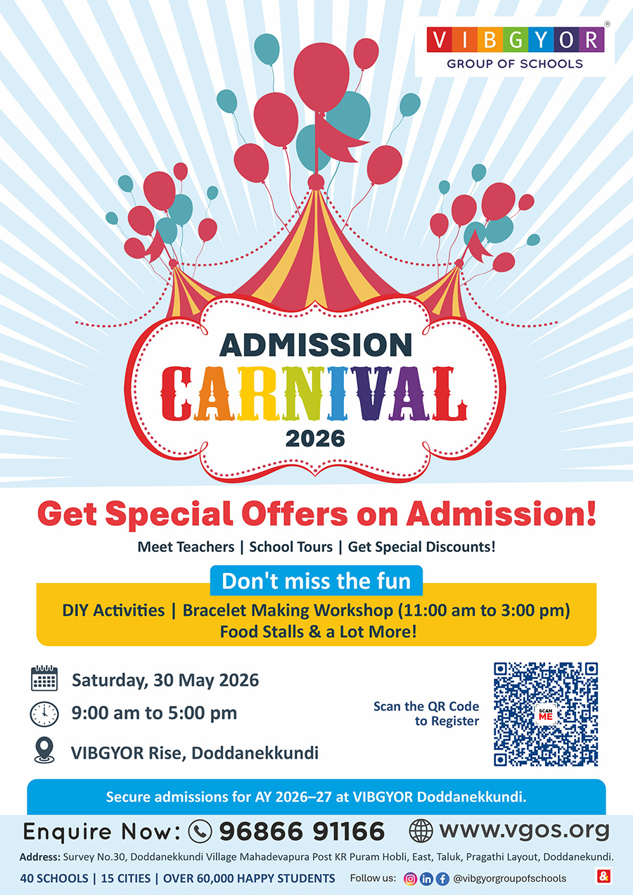 Admission Carnival, Doddanekkundi artwork
