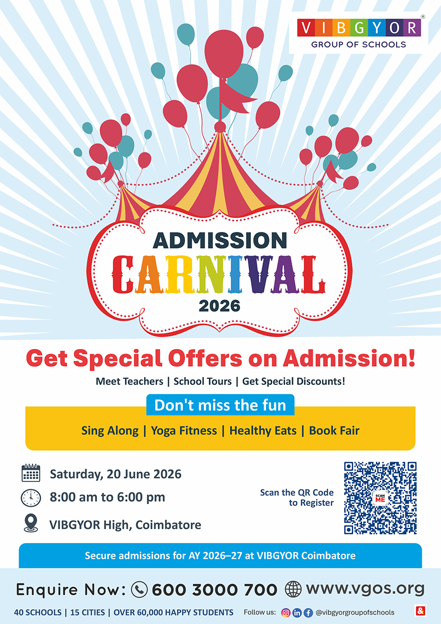 Admission Carnival, Coimbatore artwork