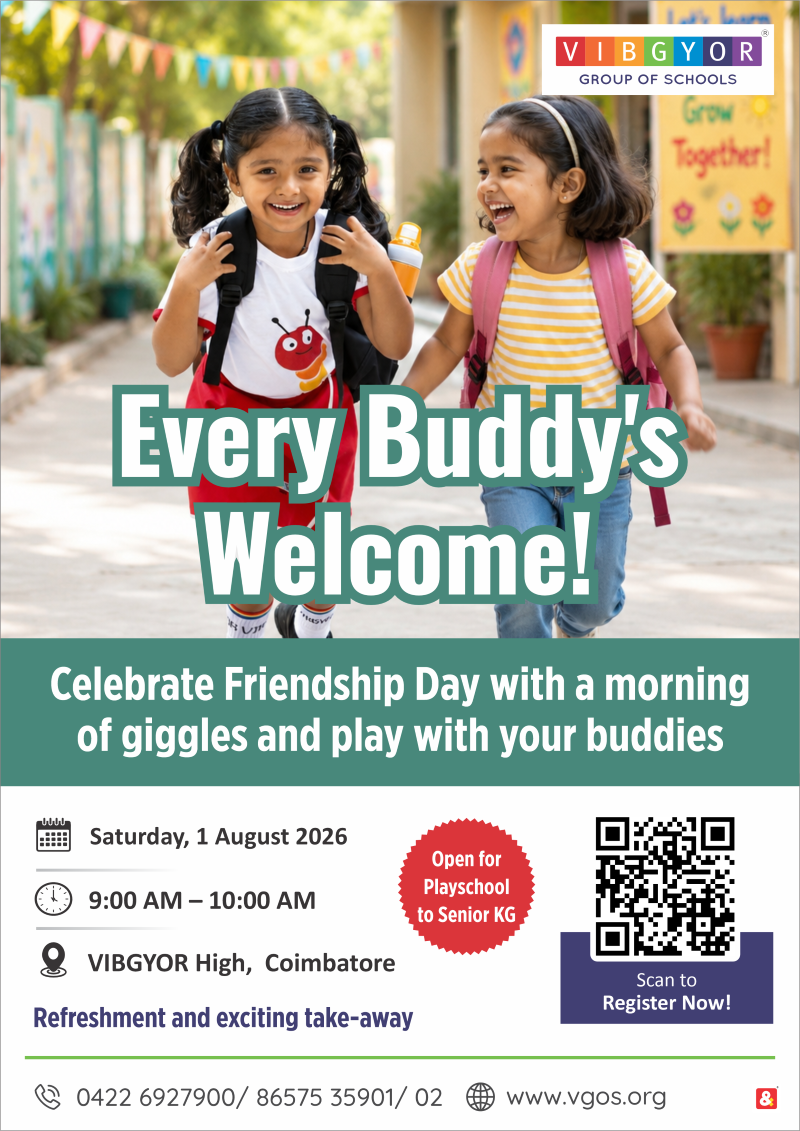 Every Buddy's Welcome, Coimbatore artwork