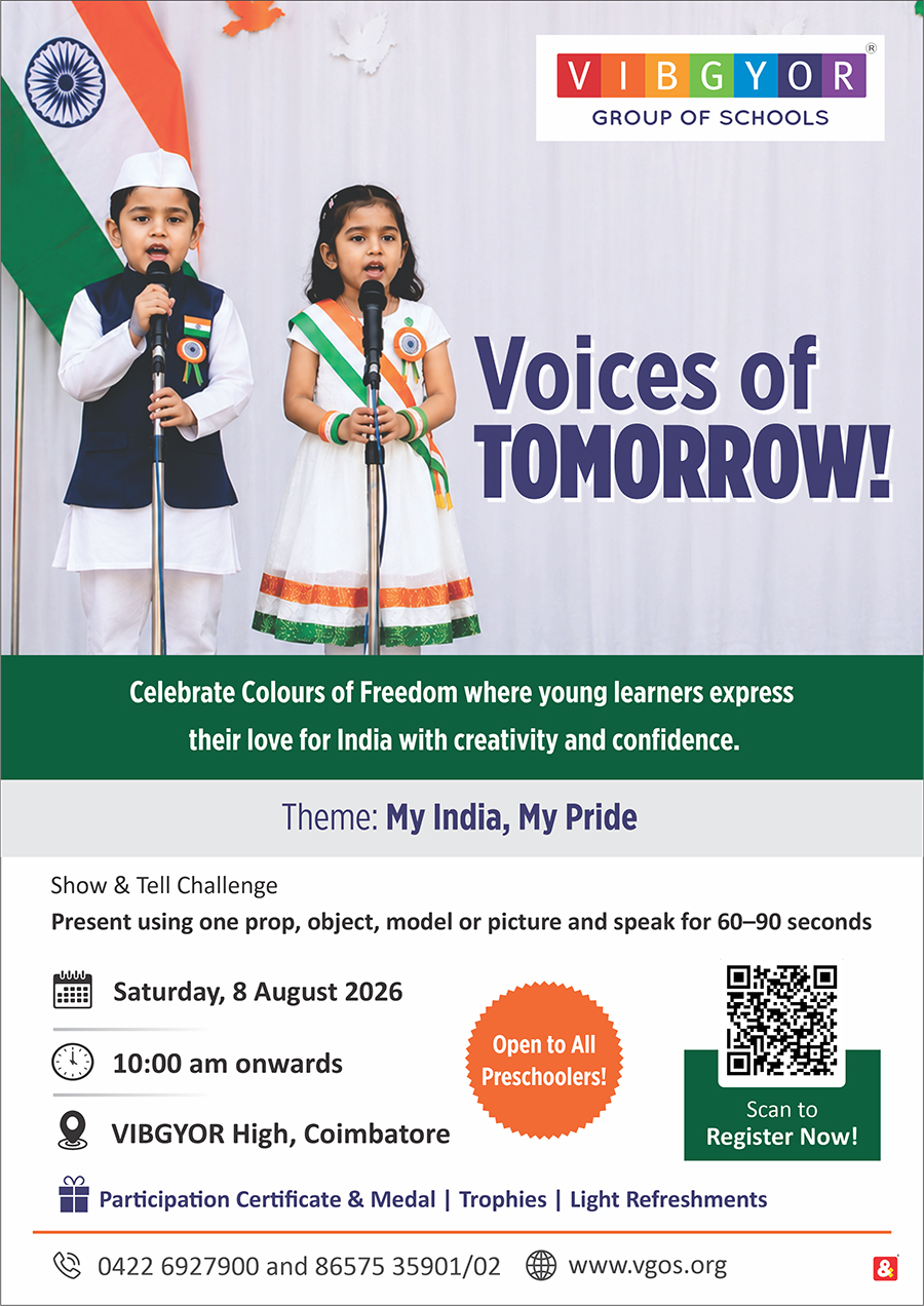 Voices of Tomorrow, Coimbatore artwork