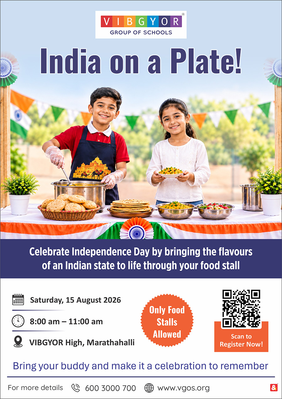 India on a plate!, Marathahalli artwork