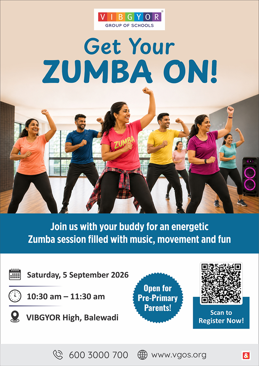 Get Your ZUMBA ON!, Balewadi artwork