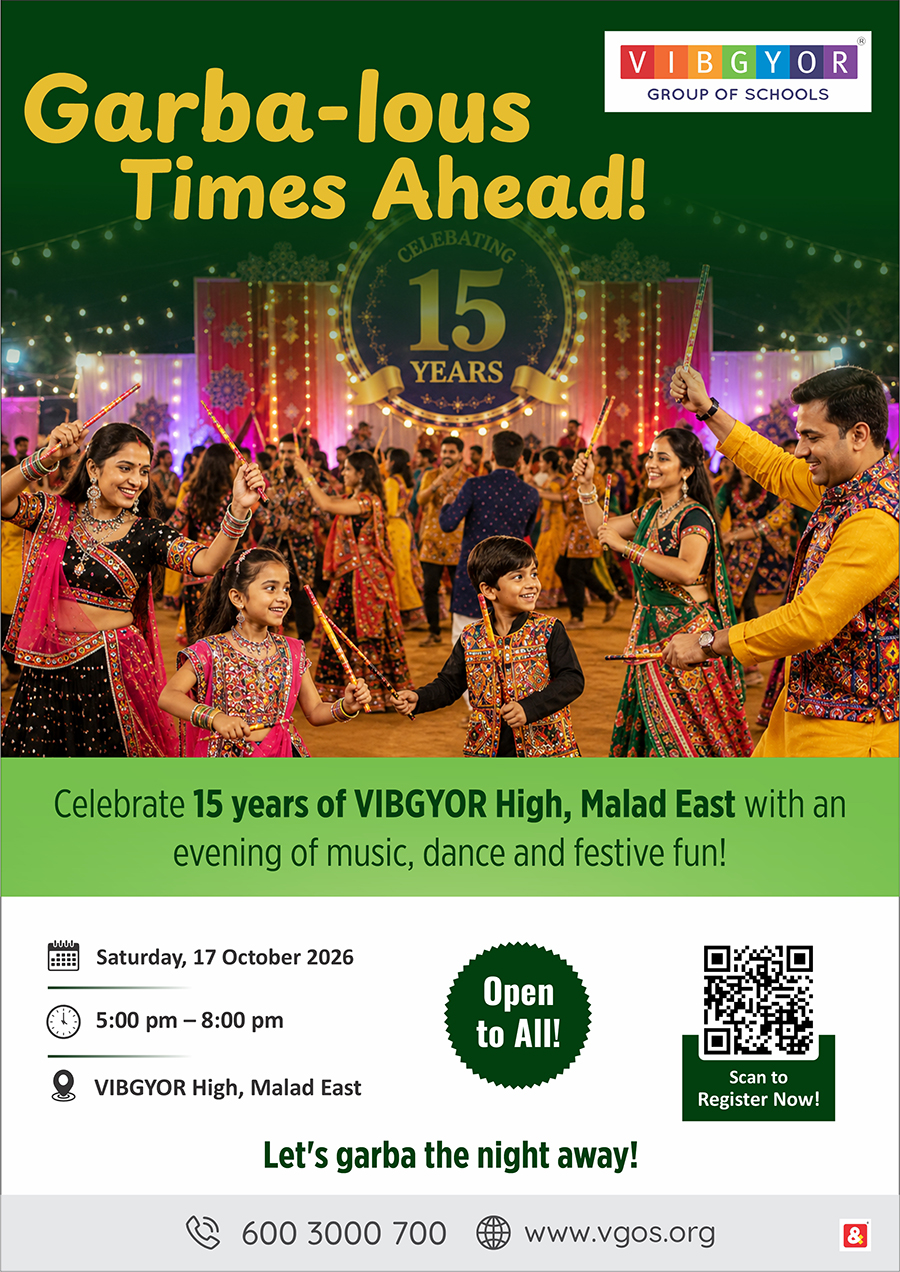 Garba-lous Times Ahead!, Malad East artwork